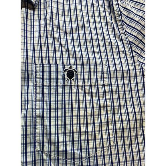 Simply Southern Men's Long Sleeve Shirt‎ Blue button Large - Picture 3 of 6